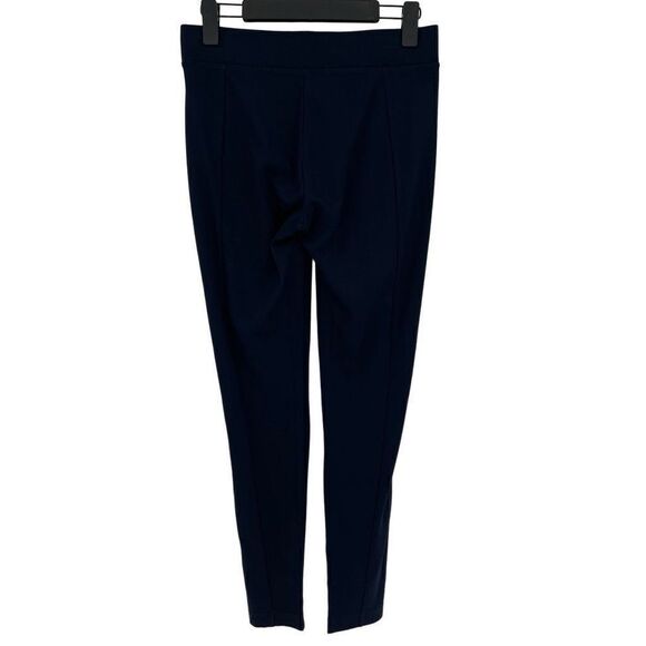 CAbi Sleek Legging Pull On Ponte Knit Pants Women Small Navy Blue 3211 Mid Rise - Picture 5 of 9
